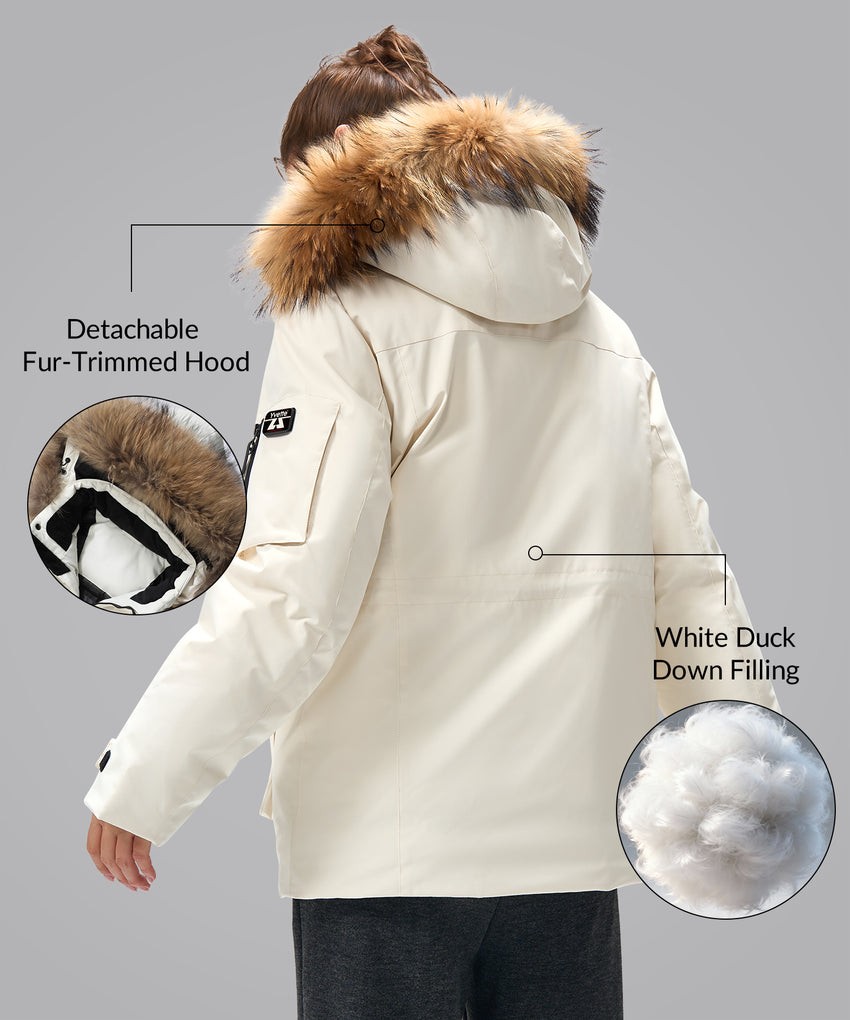 Anywhere Parka Multiple Pockets Down Jacket | Women's Insulated Jackets