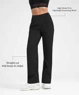 Pantalones deportivos impermeables con forro polar y cordón ajustable Anywhere de 73 cm | Pantalones deportivos para mujer