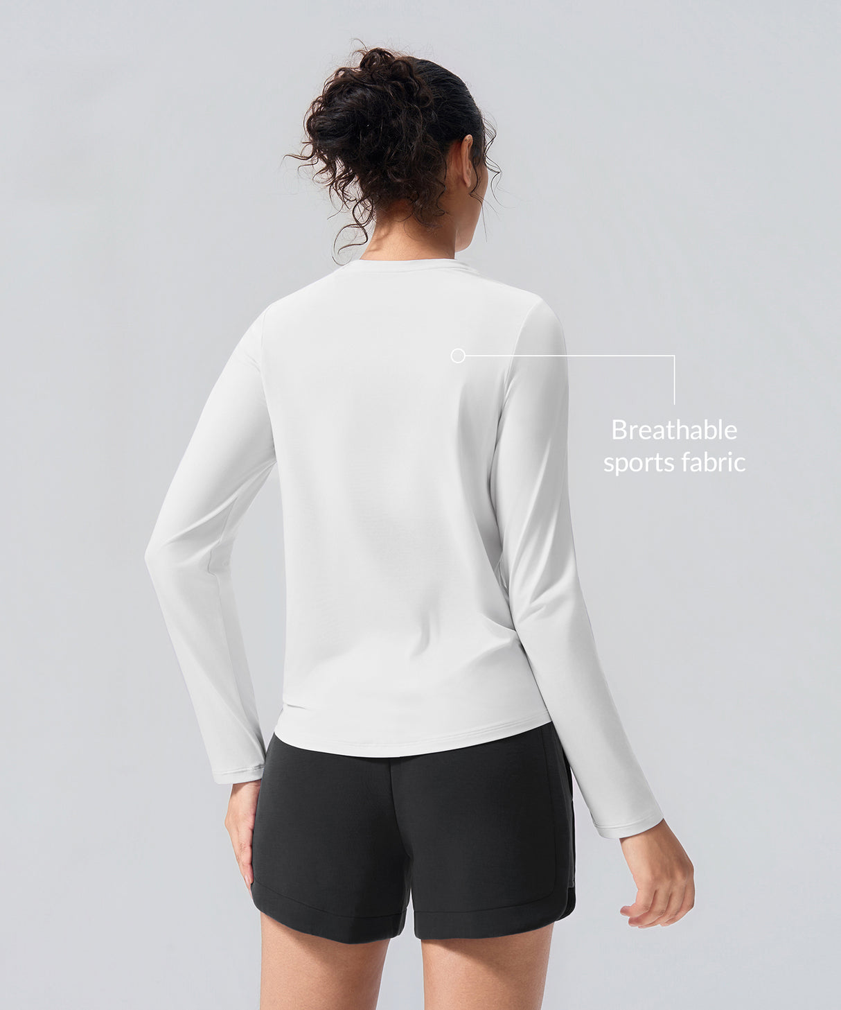 Anywhere Soft & Lightweight Basic Long Sleeve T-Shirt| Women's Long Sleeve T-shirt