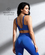 Reggiseno da corsa imbottito regolabile Power Enhance | Reggiseno sportivo da donna con supporto medio