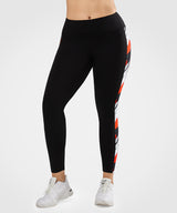 Echo Print Stretchy Running Leggings | Women's High Support Leggings