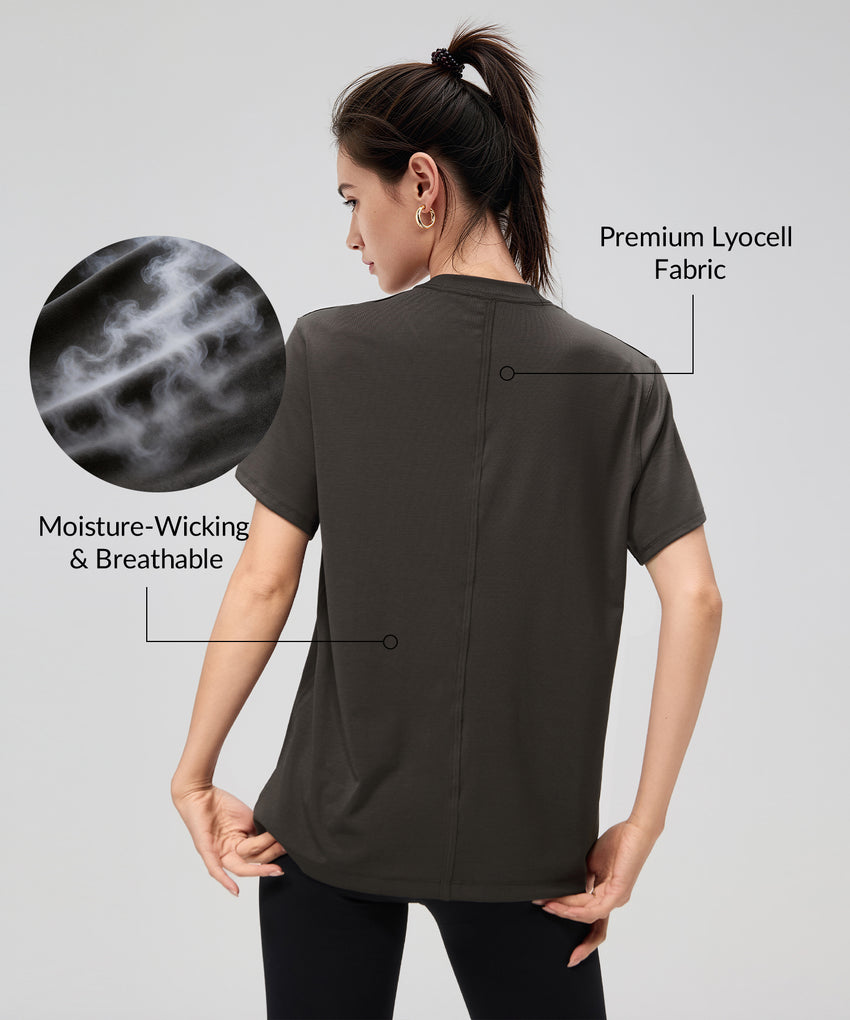 Anywhere Lightweight Breathable Short Sleeve Tee| Women's Short Sleeve T-shirt