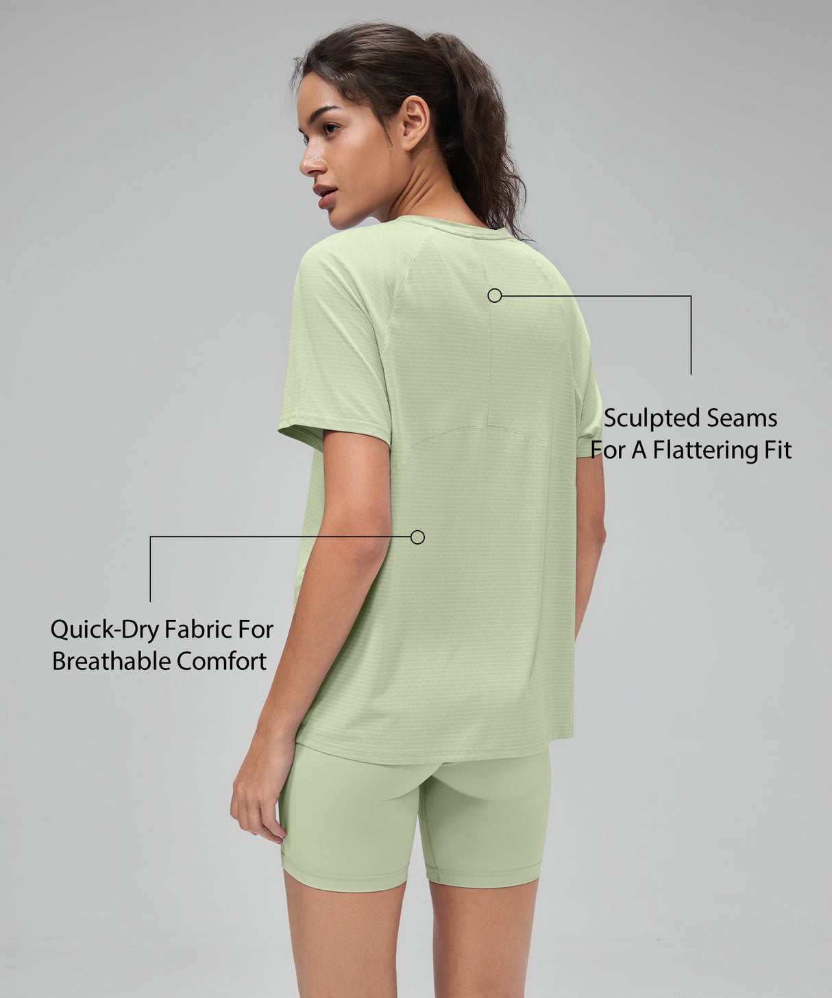 Anywhere Quick-Dry Lightweight Casual Fit Breathable T-Shirt | Women's Short Sleeve T-shirt