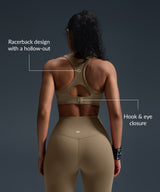 Reggiseno da corsa imbottito Sculpt Racerback Line | Reggiseno sportivo ad alto sostegno da donna