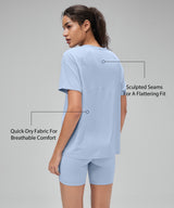 Anywhere Quick-Dry Lightweight Casual Fit Breathable T-Shirt | Women's Short Sleeve T-shirt