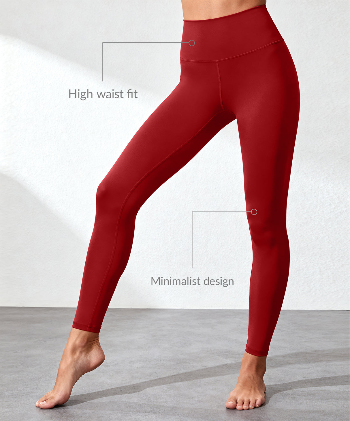 Echo High-Waisted Running Leggings 27" | Damen-Leggings mit hohem Halt