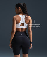 Shift Breathable Racerback High-Support Bra | High-Impact Support Best For Running, HIIT & Training