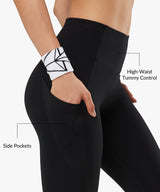 High Waist Sculpting Fitness Gym Leggings 26.5/ 28 Inch| Women's High Support Leggings