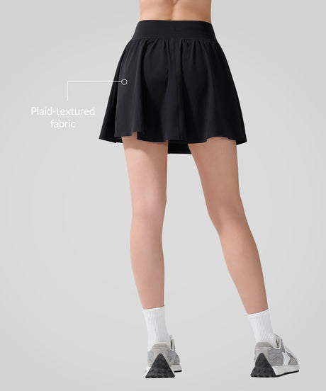 Sculpt Grid Texture Superleichter Sportrock | Damen Sportrock
