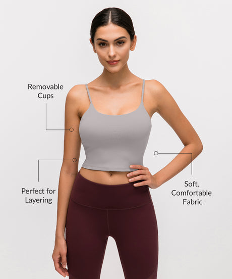 Anywhere Soft Layering Removable Cups Tank | Women's Sports Tank