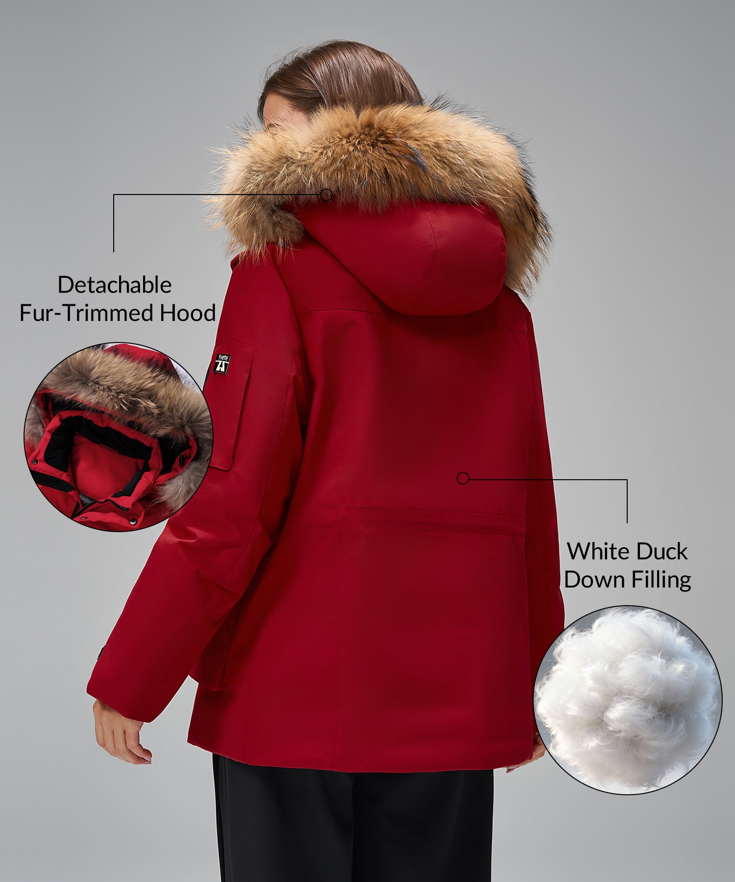 Anywhere Parka Multiple Pockets Down Jacket | Women's Insulated Jackets