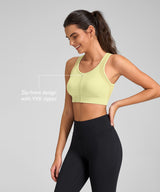 Reggiseno da corsa leggero Power T-back in rete | Reggiseno sportivo ad alto sostegno da donna