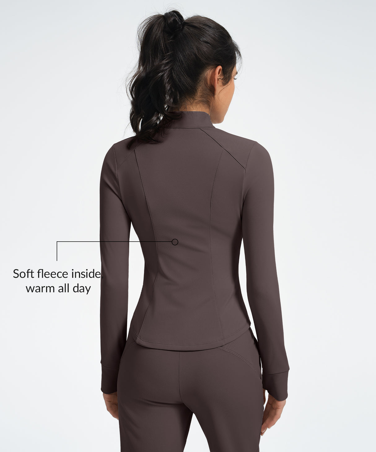 Giacca impermeabile Shift Upgraded Fleece Stretch con cerniera intera | Giacca sportiva da donna