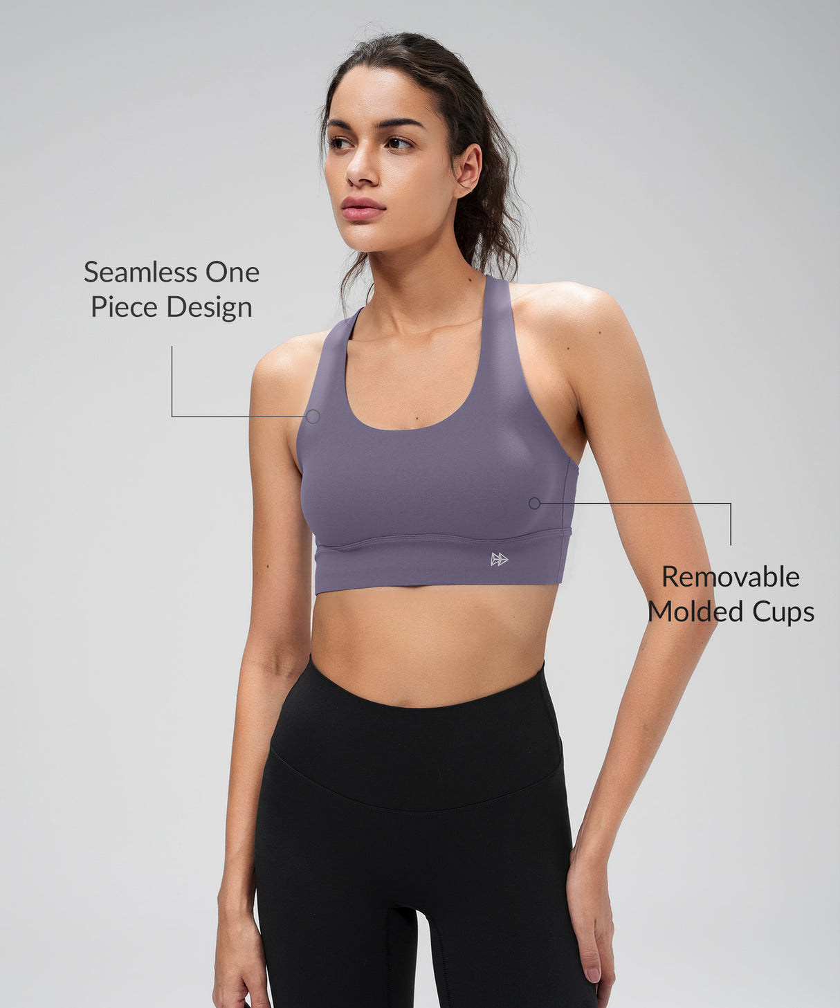 Shift Seamless Racerback Bra | Women's Medium Support Sports Bra