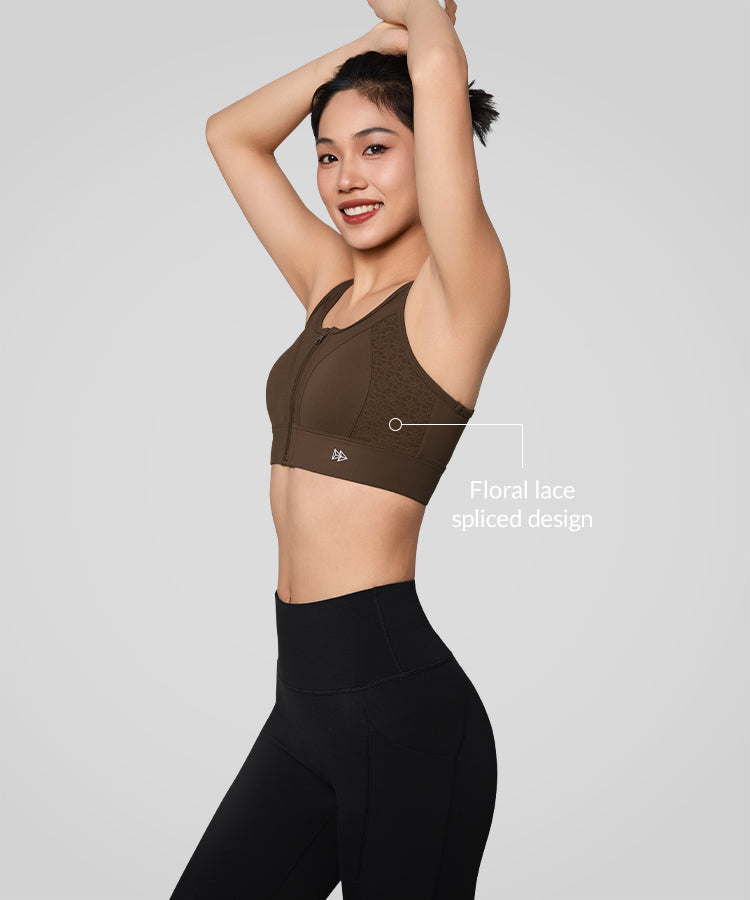 La gear cropped sports bra ladies outlet