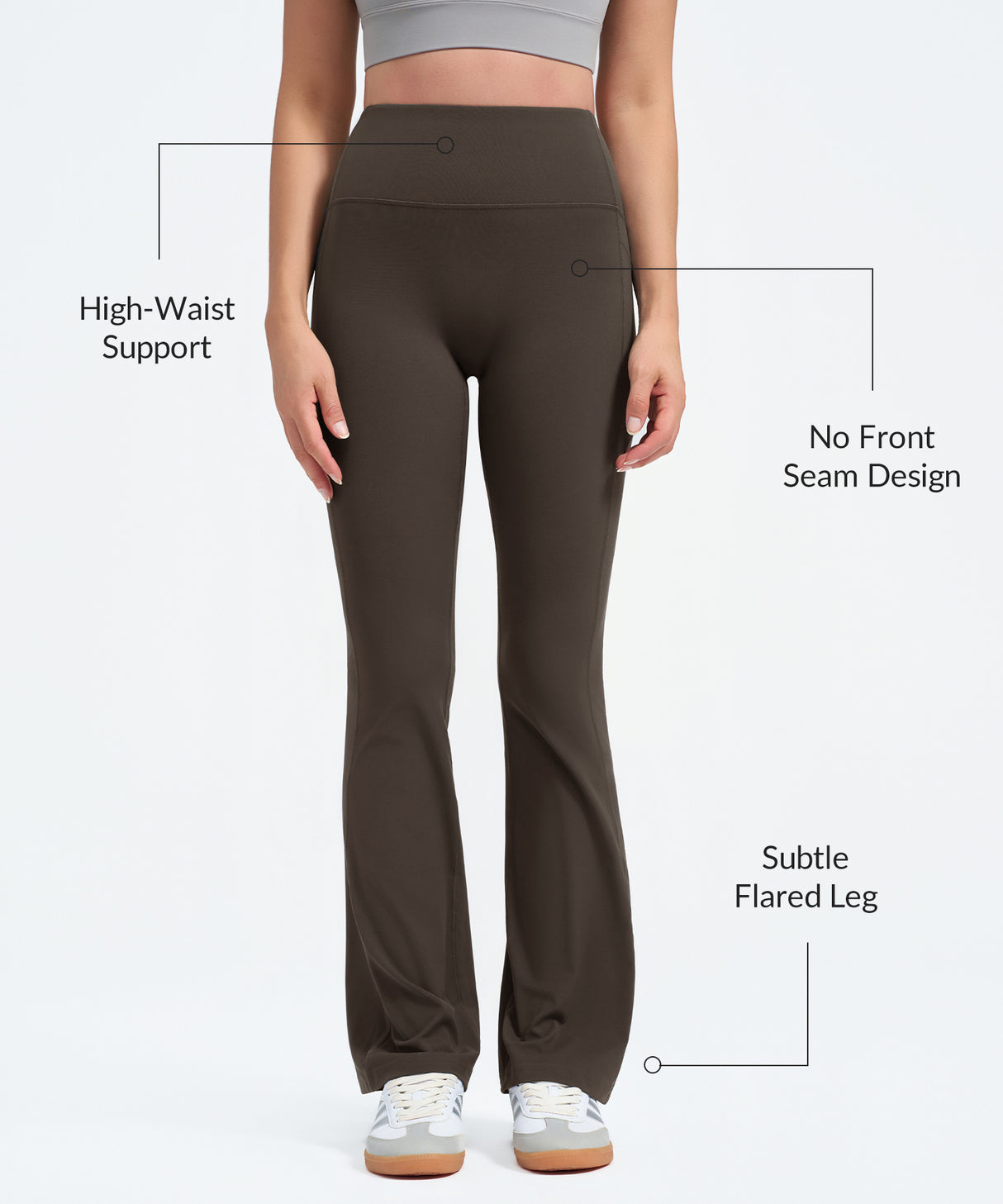 Anywhere High-Rise Flare Pockets Yoga Pant| Women's Light Support Pants