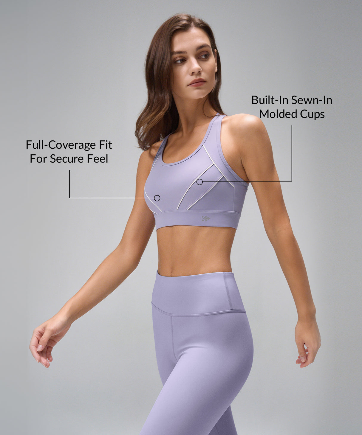 Sculpt Racerback Mesh Hook-Back Sports Bra | Women's High Support Sports Bra