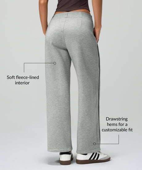 Anywhere Cozy Fleece-Lined Adjustable Pants 29 Inch | Women's Sports Pants