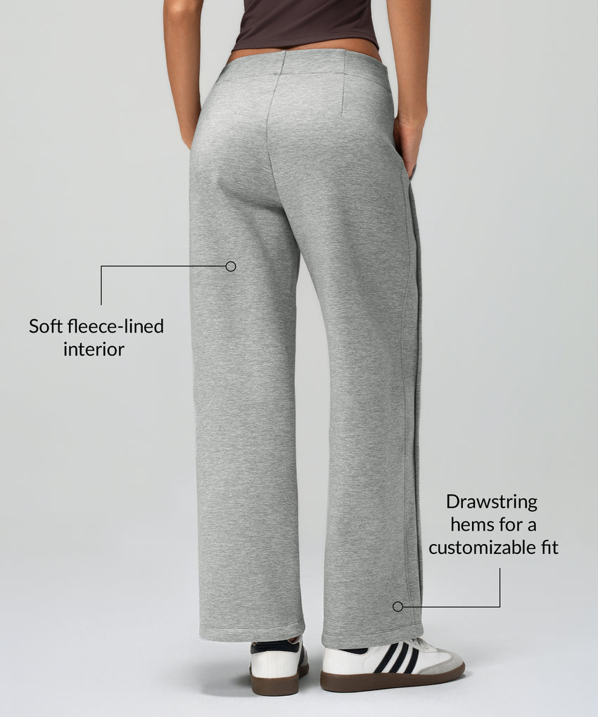 Anywhere Cozy Fleecegefütterte, verstellbare Hose, 74 cm | Damen-Sporthose