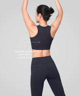 Anywhere Seamless Comfortable Mesh Running Bra | Women's Light Support Sports Bra