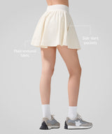 Sculpt Grid Texture Superleichter Sportrock | Damen Sportrock