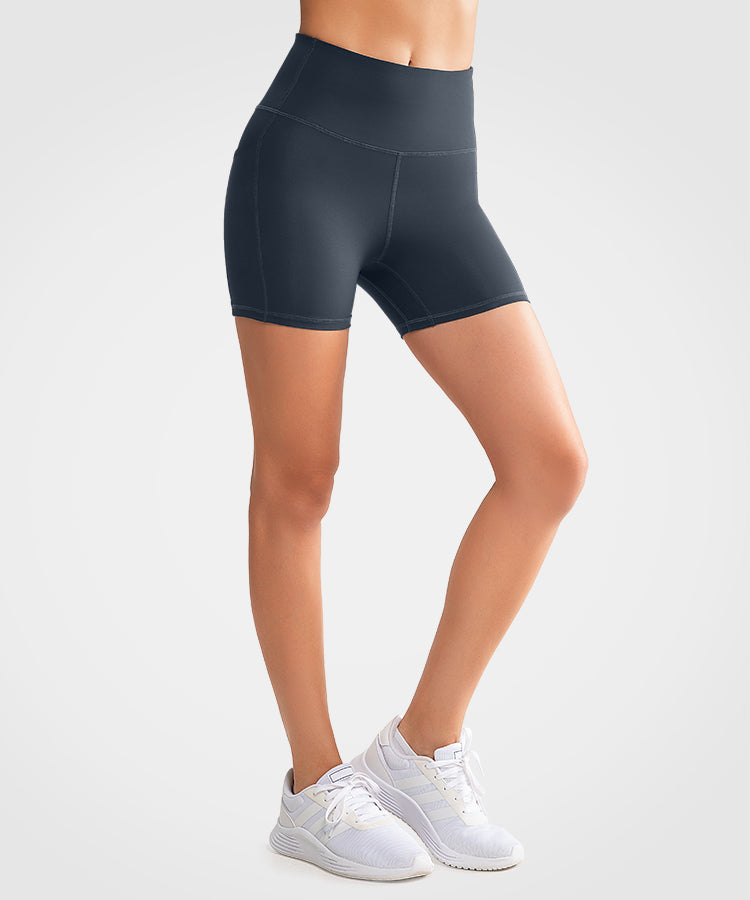 Shift High-Waist Tight Running Shorts 4 Inches | Women's High Support Sports Shorts