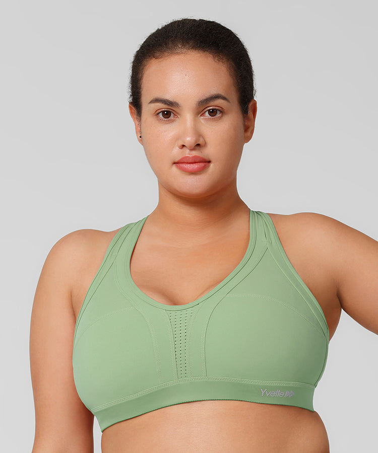 IROINNID Clearance Cross-Back Bra for Women Sports Bras Ruched