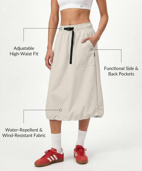 Anywhere Lightweight Durable Waterproof Softshell Skirt | Women's Sports Skirt