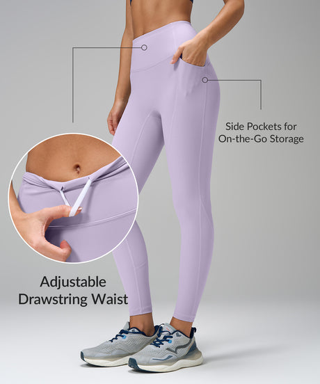 Echo Leggings ohne Vordernaht und mit Tasche, 63,5 cm | Leggings mit starkem Halt für Damen