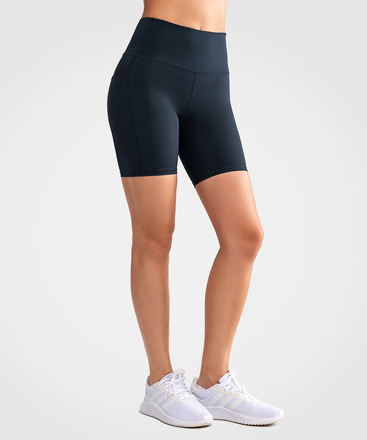 Pantaloncini da corsa aderenti a vita alta Shift, 15 cm | Pantaloncini sportivi ad alto supporto da donna
