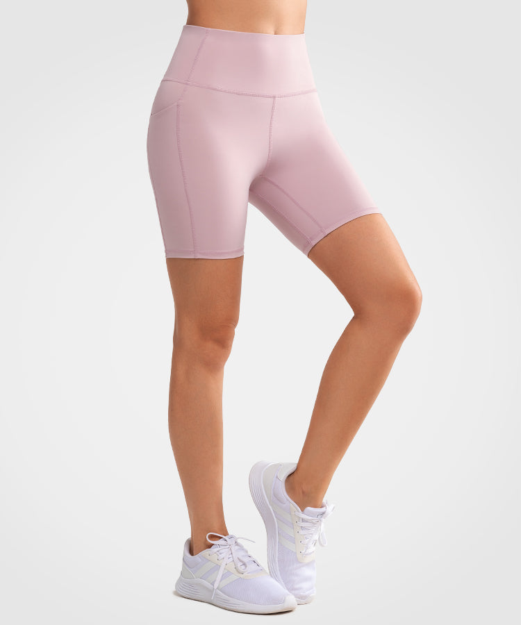 Pantaloncini da corsa aderenti a vita alta Shift, 15 cm | Pantaloncini sportivi ad alto supporto da donna