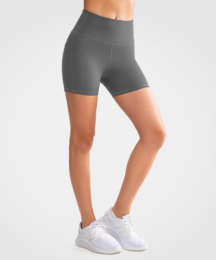 Shift High-Waist Tight Running Shorts 4 Inches | Women's High Support Sports Shorts