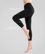 Anywhere Leichte, atmungsaktive, dehnbare Capri-Leggings | Damen-Sportrock
