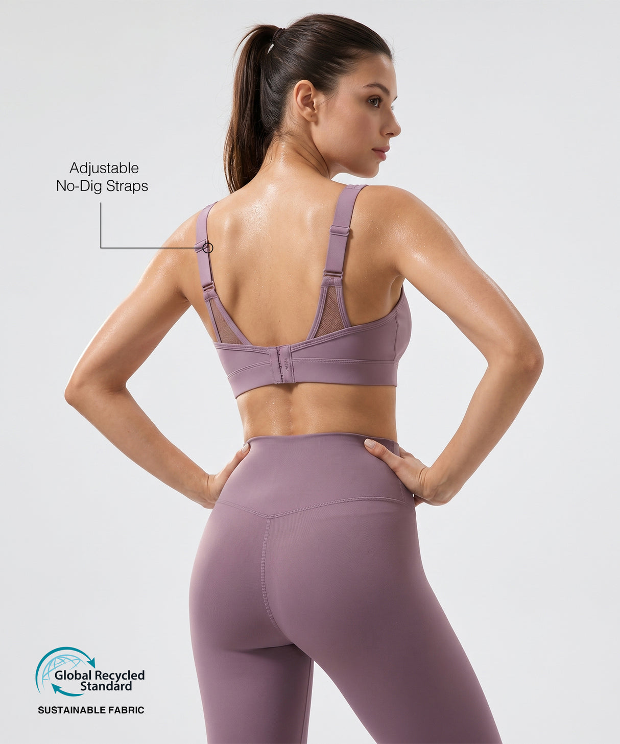 Shift Breathable Adjustable Support Bra | Medium-Impact Support Best For Running, HIIT, Yoga & Training