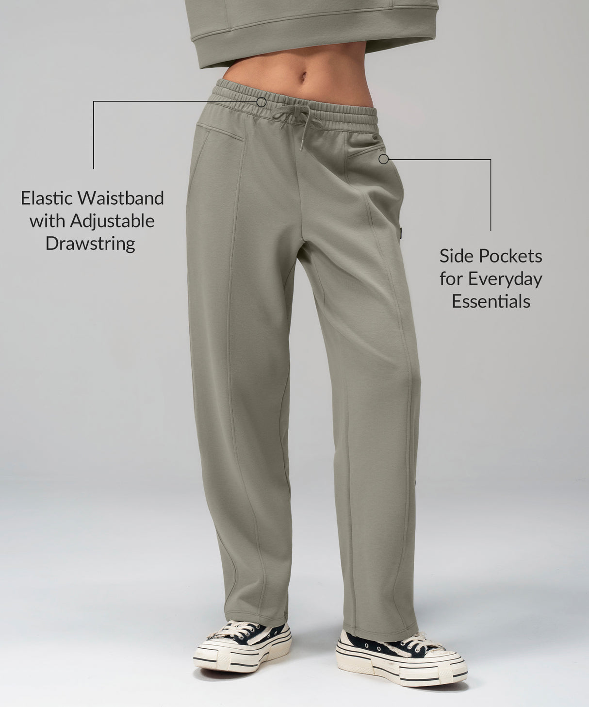 Anywhere Relaxed Fit Drawstring Sweatpants| Women's Sports Pants