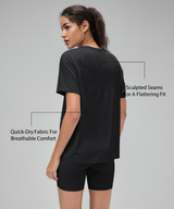 Anywhere Quick-Dry Lightweight Casual Fit Breathable T-Shirt | Women's Short Sleeve T-shirt