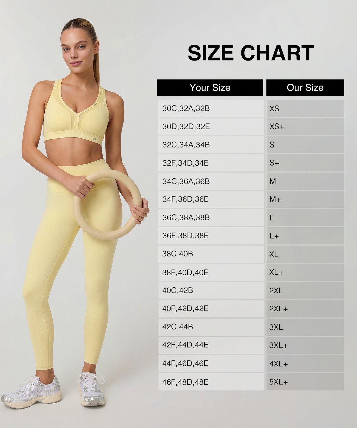 Reggiseno da corsa imbottito con scollo a V e schiena incrociata Power | Reggiseno sportivo ad alto sostegno da donna