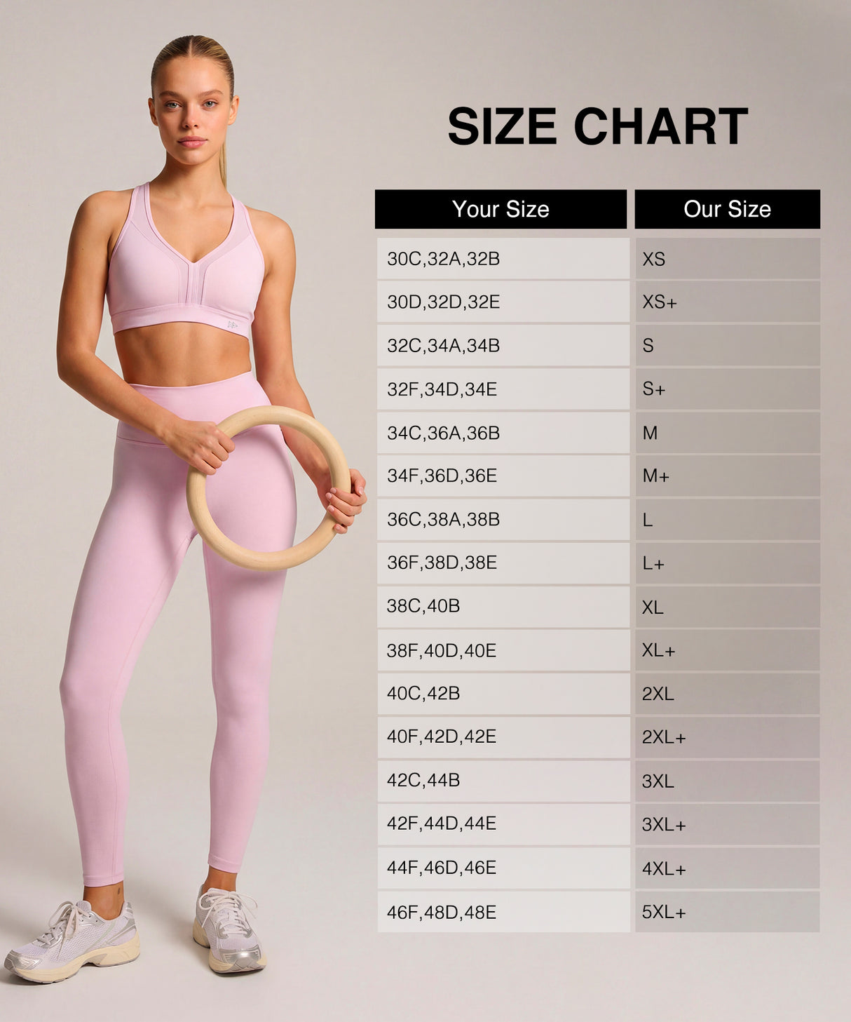 Löpar-BH med kraftfull V-ringning och vadderad rygg | Sport-BH med högt stöd för kvinnor