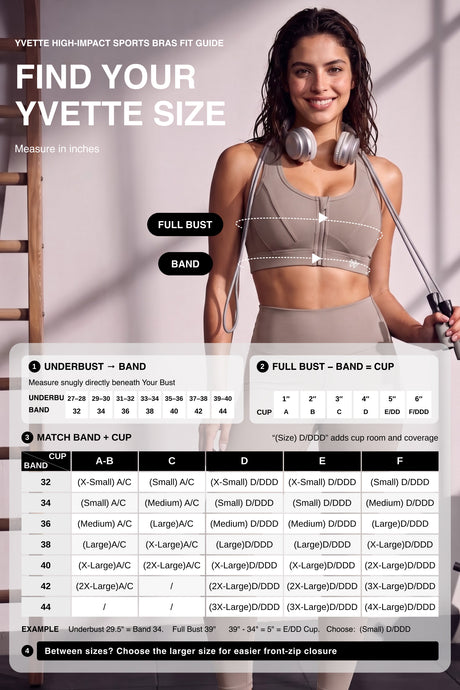 Enfold™ Front-Zip Breathable Racerback Sports Bra | High-Impact Support for Running, HIIT & Training - image 86
