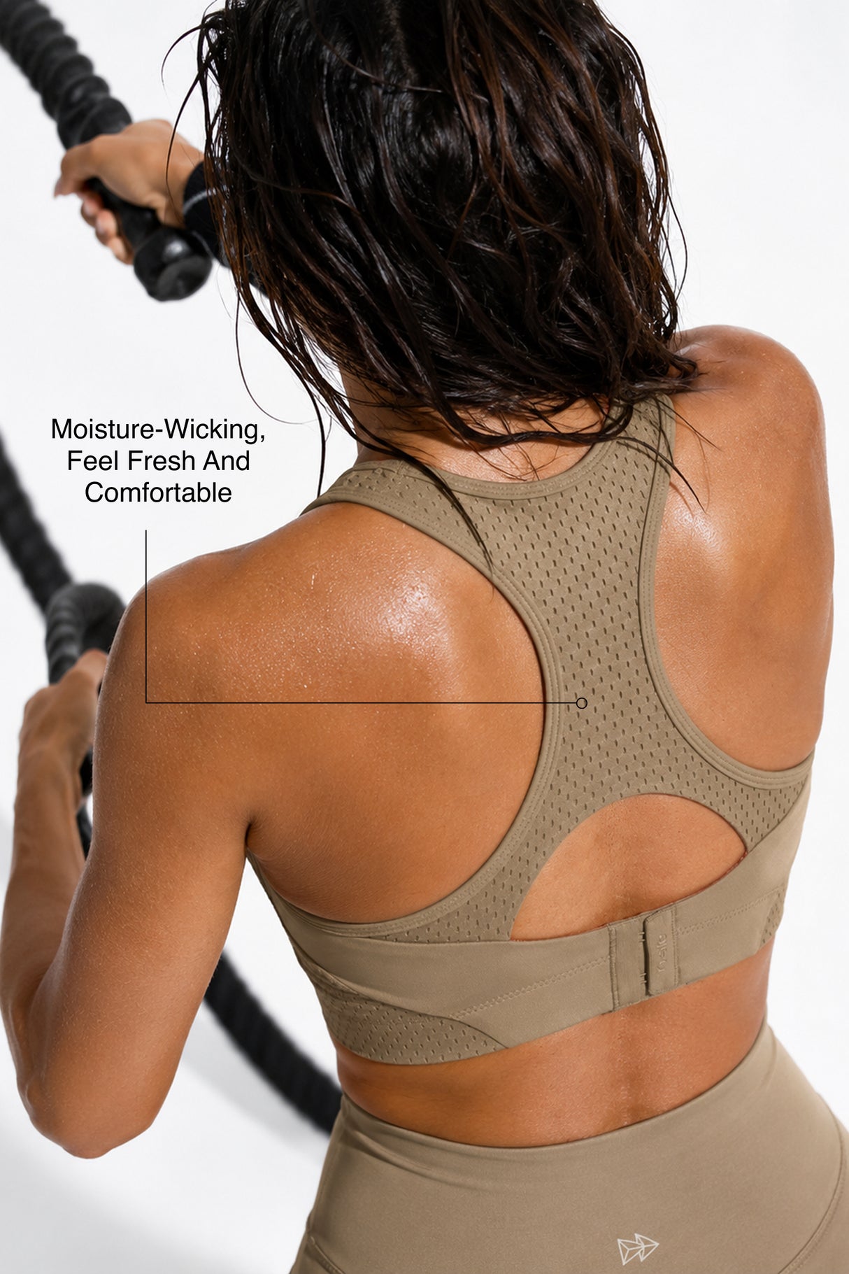 Sculpt™ Racerback High Impact Sports Bra With Breathable Mesh | Women's High Support Sports Bra