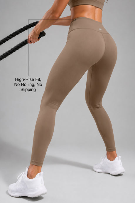 Echo High-Waisted Running Leggings 27" | Damen-Leggings mit hohem Halt