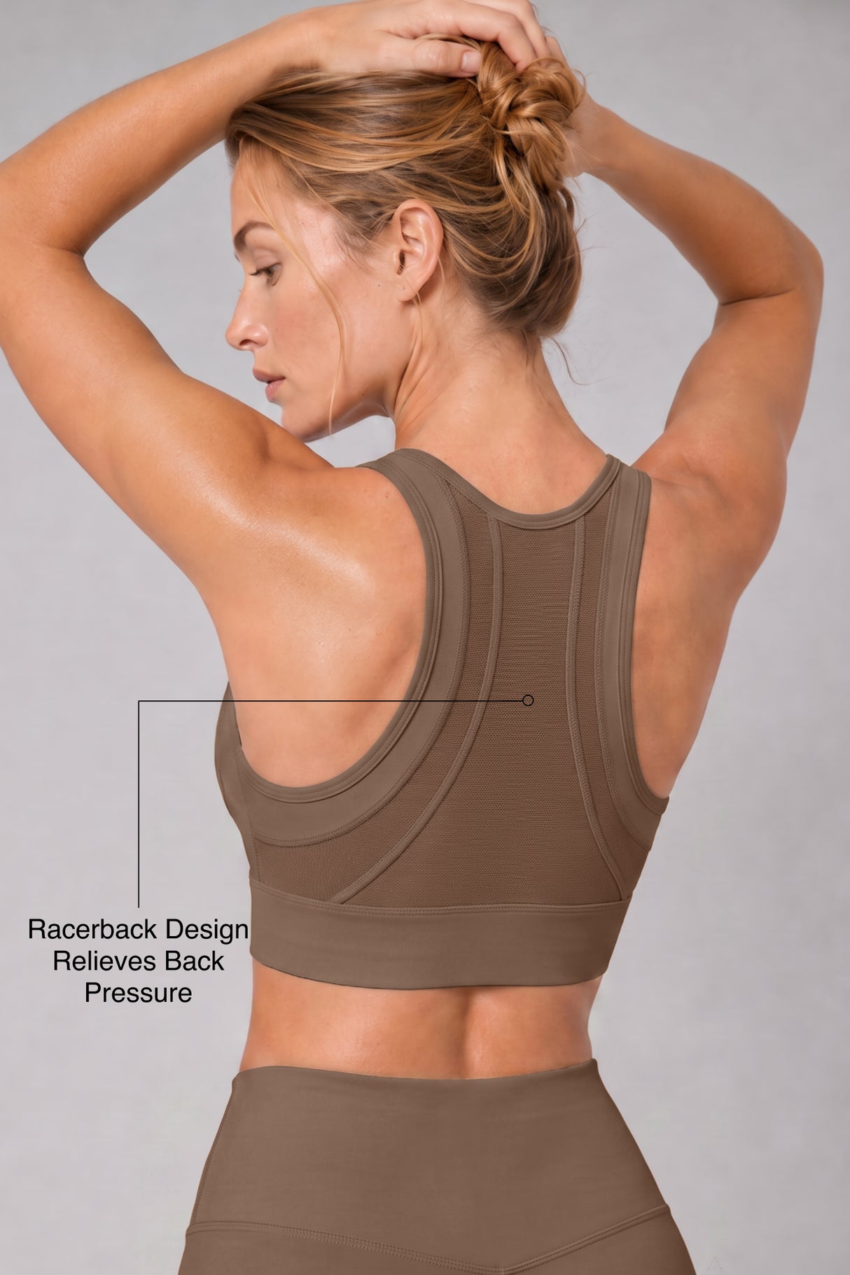 Sculpt™ Zip Front Breathable Racerback High Support Running Bra | Women's High Support Sports Bra
