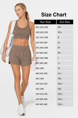 Enfold™ Zip-Front Breathable Racerback High-Support Bra for Larger Busts | Women's High Support Sports Bra