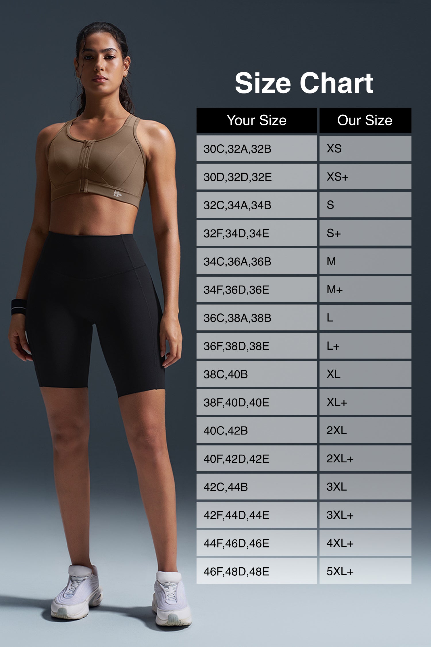 Reggiseno da corsa imbottito con schiena incrociata in rete e cerniera frontale Enfold | Reggiseno sportivo ad alto sostegno da donna