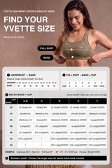 Gepolsterter Lauf-BH mit Sculpt Racerback-Linie | Sport-BH mit starkem Halt für Damen