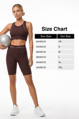 Anywhere™ Removable Cups Racerback Longline Light Support Bra | Women's Light Support Sports Bra Best For Yoga, HIIT