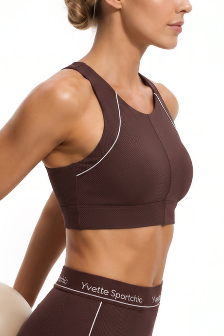 Anywhere™ Removable Cups Racerback Longline Light Support Bra | Women's Light Support Sports Bra Best For Yoga, HIIT - image 18