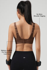 Shift Adjustable Strap Sports  Bra With Breathable Mesh, Sweat-Wicking, Sustainable | Medium-Impact Support Best For Running, HIIT, Yoga & Training
