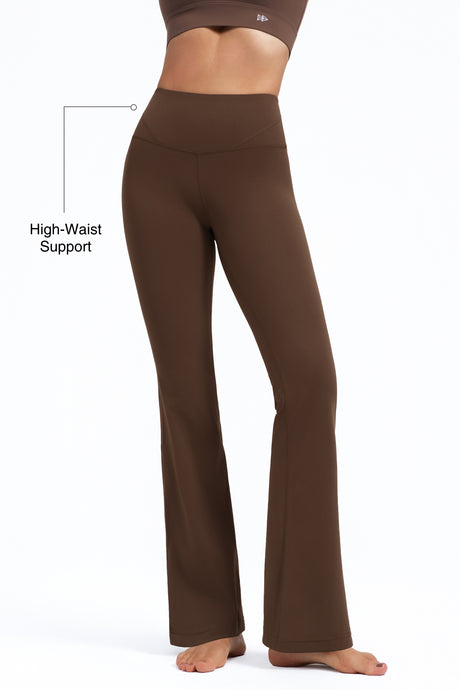 Anywhere™ High Waist Split Hem Flare Pants| Women's Light Support Pants