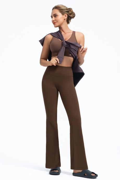 Anywhere™ High Waist Split Hem Flare Pants| Women's Light Support Pants